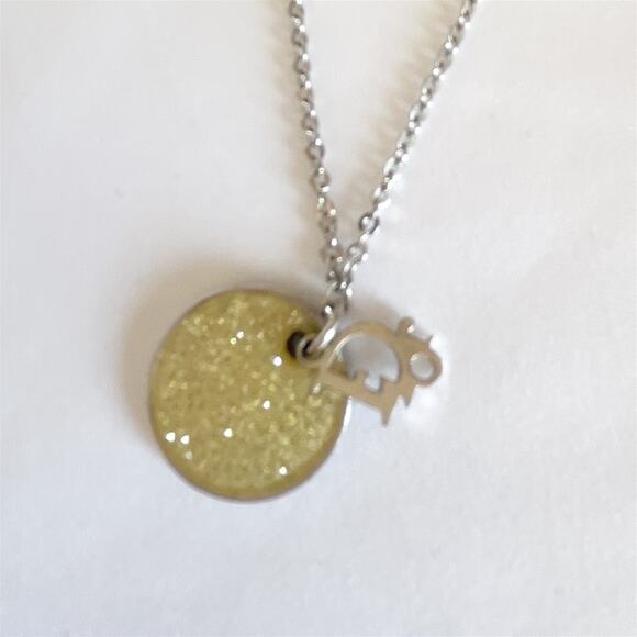 Dior Silver and Gold Pendant Necklace - Picture 8 of 12